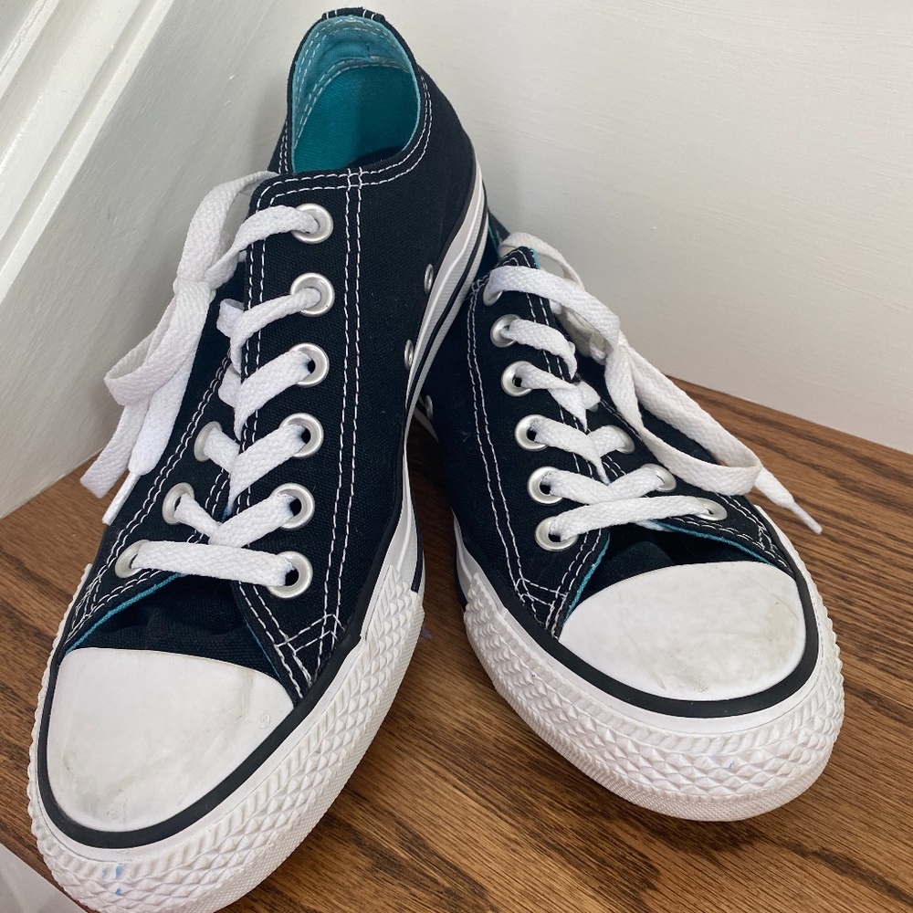 Black Low Top Converse